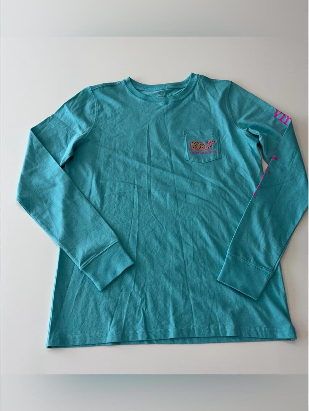 Vineyard Vines Women’s XS Turquoise Long-Sleeve Tee